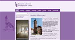 Desktop Screenshot of eichstaett-evangelisch.de